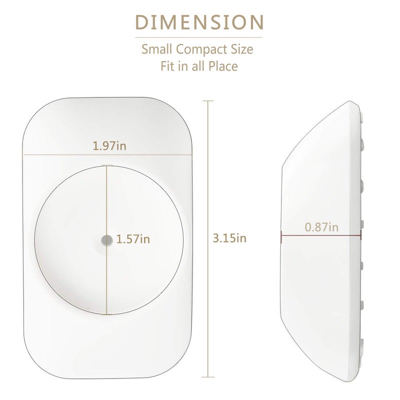 Vmaisi Baby Gate Wall Cup Protector Make Pressure Mounted Safety Gates More Stable - Wall Damage-Free - Fit for Doorway, Door Frame, Baseboard - Work on Dog & Pet Gates (White) - Image 5