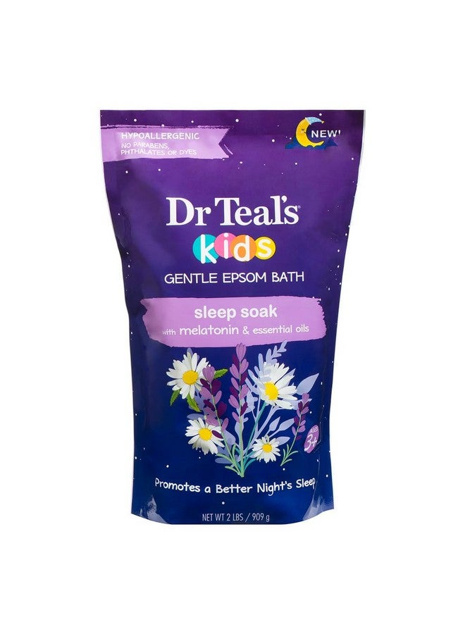 Dr Teal's Kids Gentle Epsom Bath Sleep Soak With Melatonin & Essential Oils