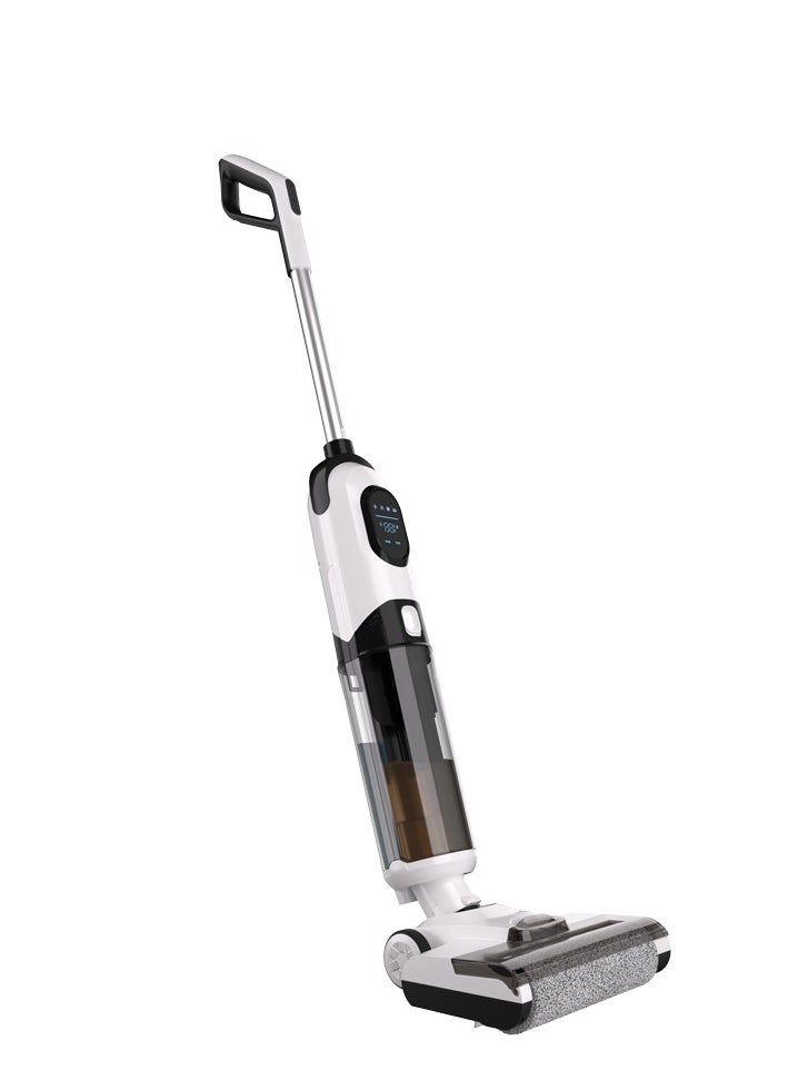 Ayeeb - Cordless Smart All-in-one Multi-Surface Total Floor Scrubber Carpet Cleaning Machine,Wet Dry Vacuum Roller Brush Mop,Multifunctional Versatile Kitchen Waste Auto Clean Self-driven Portable Lightweight - Image 1