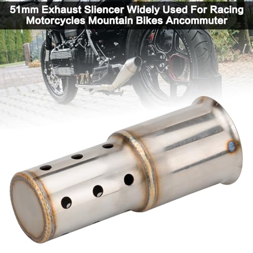 VG MOTO Universal Motorcycle DB killer 51mm 2" Exhaust Muffler Baffle Removable for Silencer Pipe Noise Sound Eliminator (Style A) - Image 5