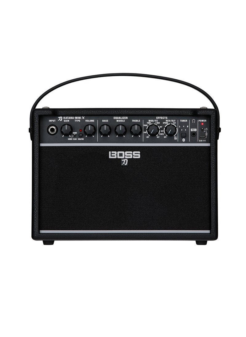 BOSS - BOSS Katana-Mini X 10W Combo Modeling Guitar Amplifier - Image 1