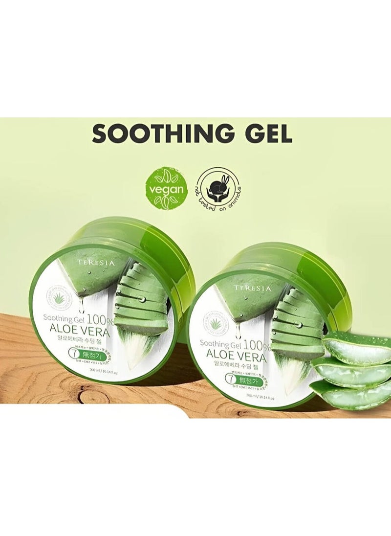 teresia - Teresia Soothing Gel 100% Aloe Vera - 300 Ml - Image 1