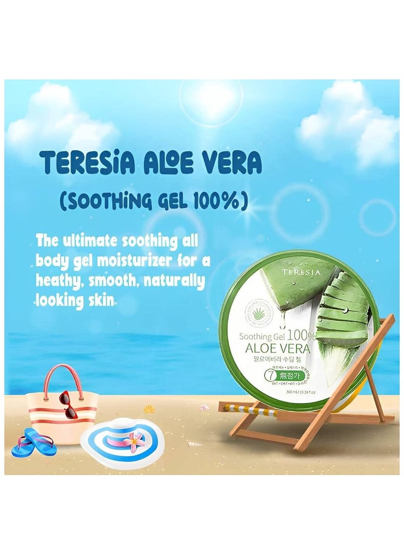 teresia - Teresia Soothing Gel 100% Aloe Vera - 300 Ml - Image 1