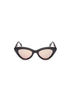 GUESS GUESS FULL RIM MIRRORED CAT EYE UNISEX INJECTED SUNGLASSES GU0013701U50  - Image 2