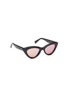 GUESS GUESS FULL RIM MIRRORED CAT EYE UNISEX INJECTED SUNGLASSES GU0013701U50  - Image 3