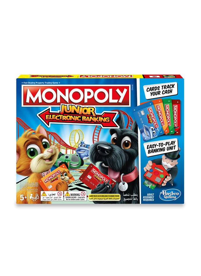 HASBRO - GAMING - لعبة بنك إلكتروني للأطفال الصغار، مناسبة للأعمار من 5 سنوات وما فوق، 2-4 لاعبين - Image 1