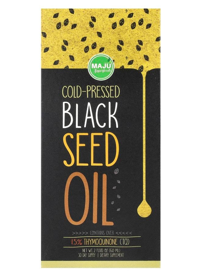 Maju Superfoods ColdPressed Black Seed Oil 2 fl oz (60 ml) 