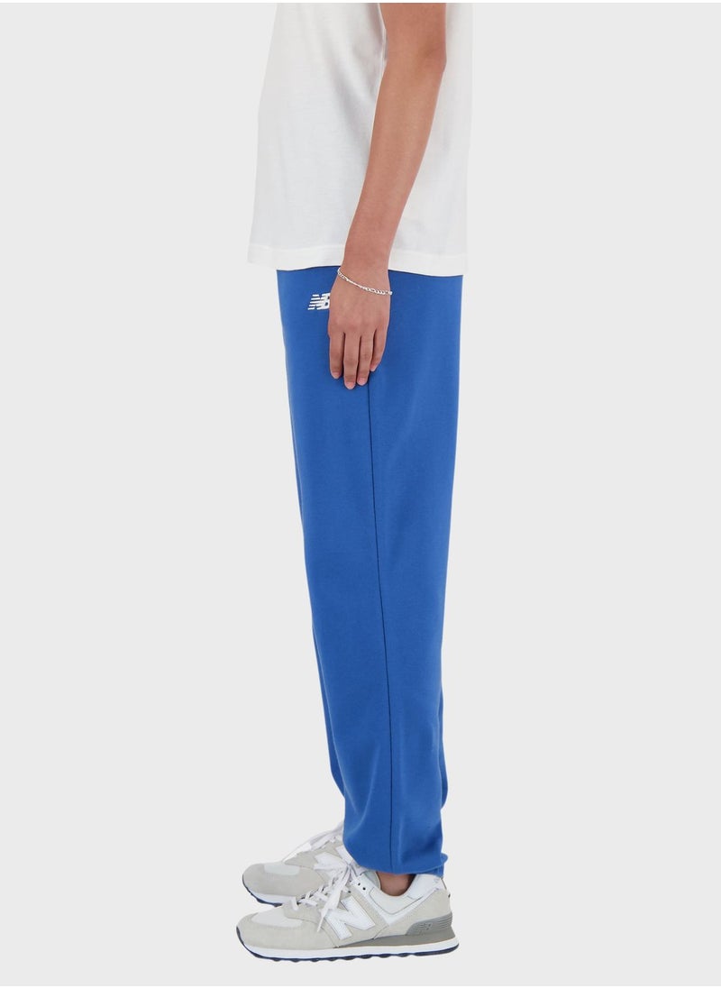 New Balance - Logo French Terry Sweatpants - Image 1