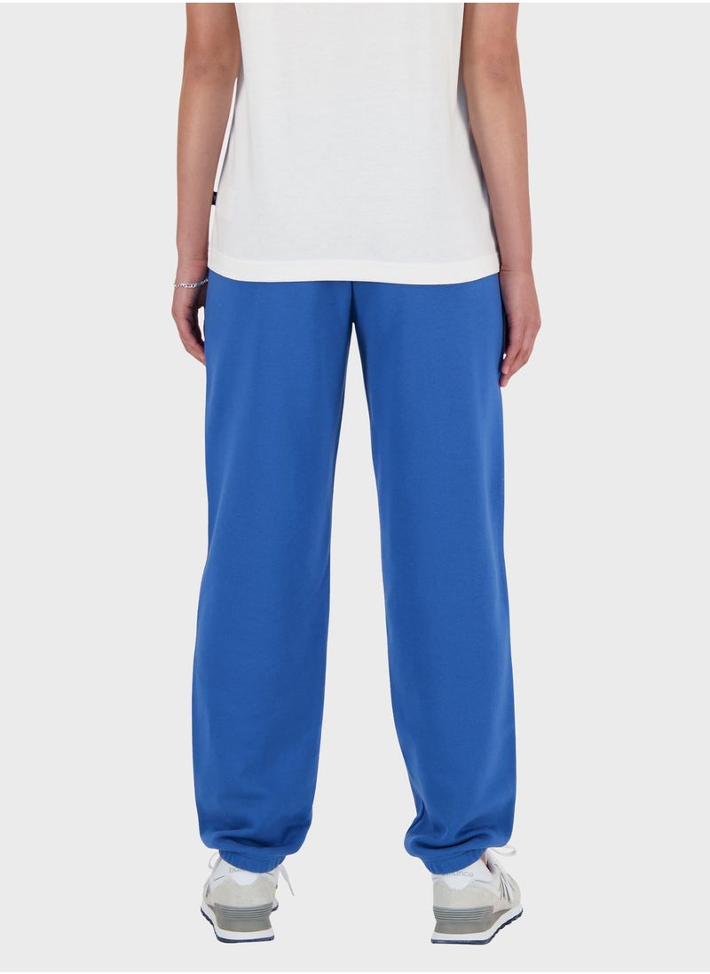 New Balance - Logo French Terry Sweatpants - Image 1