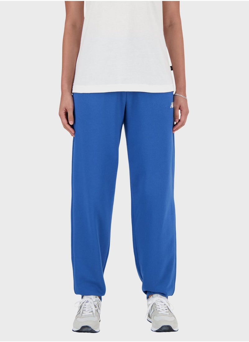 New Balance - Logo French Terry Sweatpants - Image 1