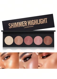 5 Colors Highlighter Powder Palette Long Lasting Face Bronzer - pzsku/Z84A9771A112E10892589Z/45/1741233537/c8d3db25-6f84-404a-a375-13b008461fde