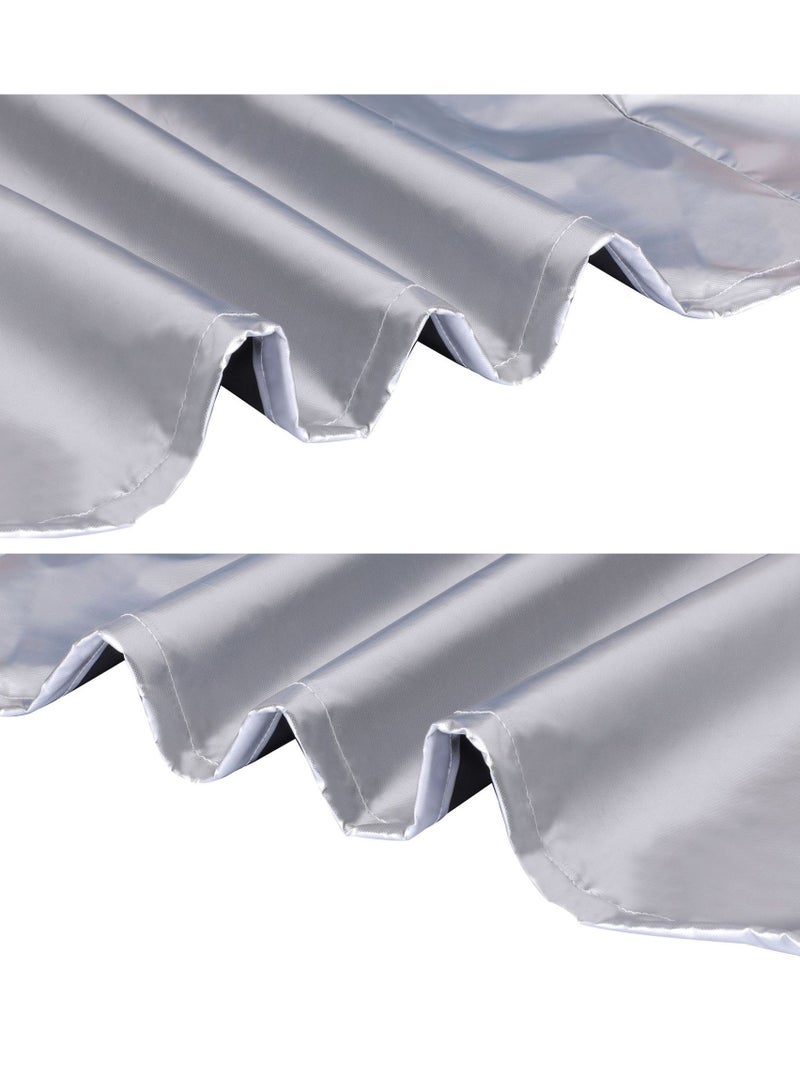 Generic Patio Furniture Cover, Outdoor Table Set, Sectional Sofa Cover, Patio Chair Covers，UV Resistant, Waterproof for Outside Furniture Sliver - Image 3