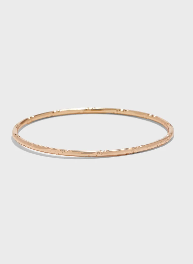 FOREVER 21 Multipack Hammered Bangle Bracelets