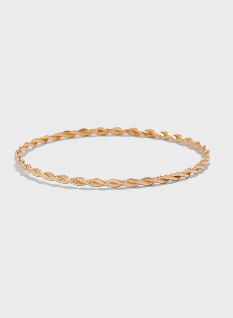 FOREVER 21 Multipack Hammered Bangle Bracelets