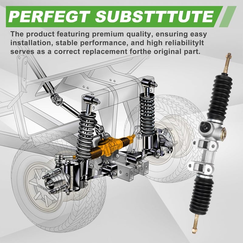 10L0L Steering Box Assembly for Yamaha G22 (2003-2007) Gas or Electric Golf Cart - Image 3