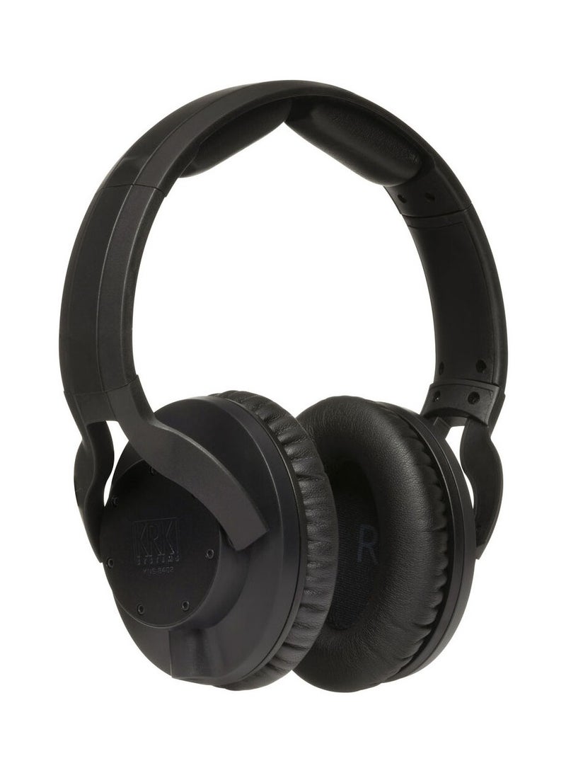 KRK Closed-back Circumaural Headphones with Memory Foam Earpads, Detachable Cable, and In-line Volume Control - Image 1