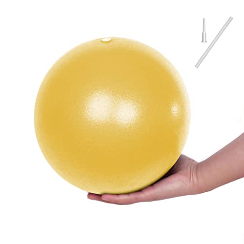 Fsawdnn Fsadwnn Exercise Ball SmallPilates Ball 9 Inch CoreSmall Exercise with PumpBarre Mini Bender Ball Pilates Yoga Workout Bender Core Training and Physical Therapy - Image 1