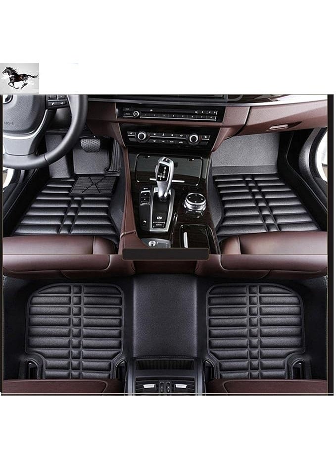 5D Car Floor Mats – Durable, Easy-to-Clean & Stylish Protection for Compact Sedans – Perfect for Daily Use - Image 2