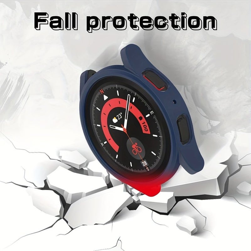 غطاء حماية شفاف متوافق مع ساعة Watch 4 لحماية كاملة للجسم بحجم 44mm من Galaxy - Image 3