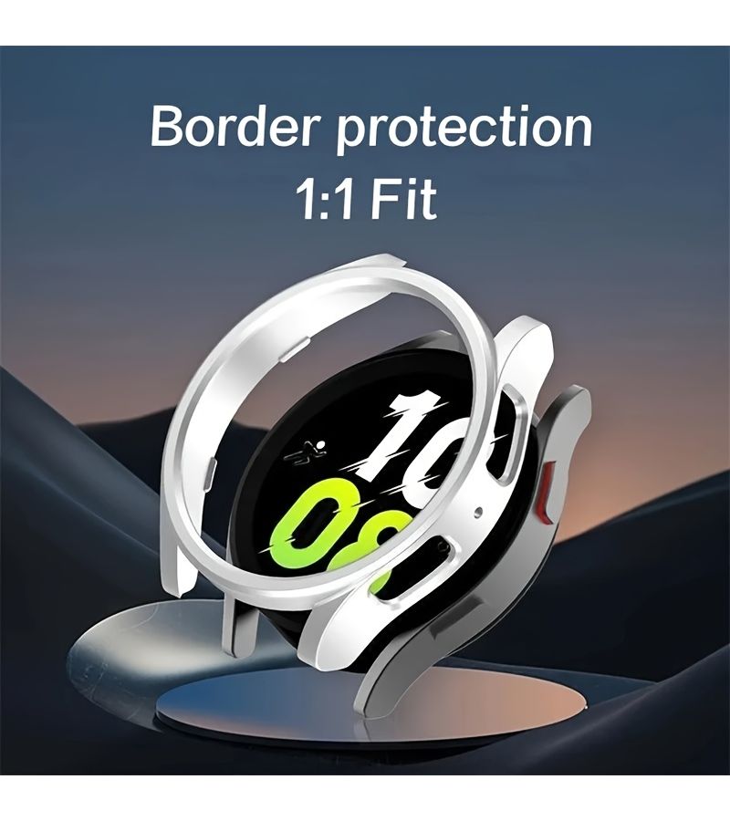 غطاء حماية شفاف متوافق مع ساعة Watch 4 لحماية كاملة للجسم بحجم 44mm من Galaxy - Image 5