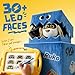 Ruko 18011 Smart Robot Dog Interactive Puppy with 30 LED Expressions Programmable Play 24 GHz Remote Gesture Control Toy for Kids Age 3 - Image 4