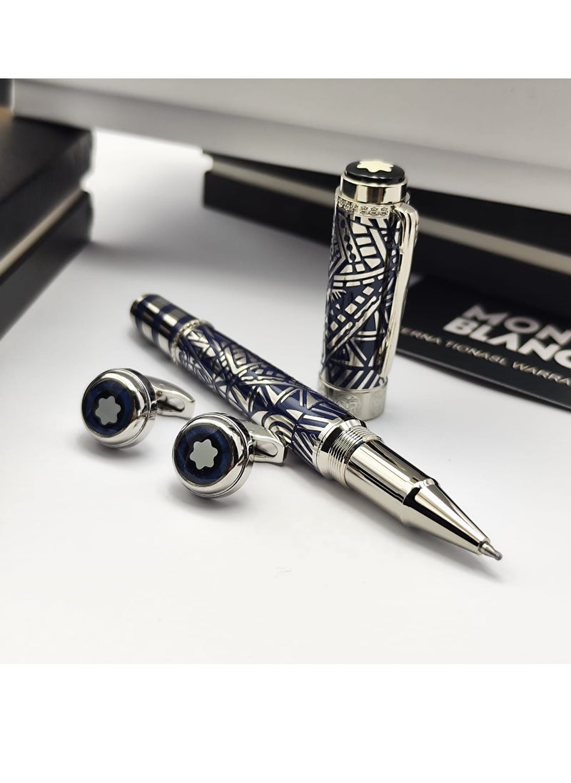Mont Blanc Mont Blanc pen and cufflink  Estelle Estelle  New latest version  Mont Blanc   💎 ⚡️First class 