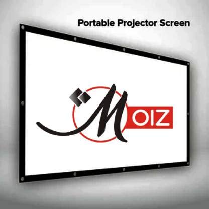 MOIZ Projector Screen Upgraded inch 4:3 HD Portable Eyelet Screen Premium Indoor Outdoor Movie Screen Anti-Crease Projection #15 (10 ft. (W) x 8 ft. (H) - 150" Inch) - Image 5