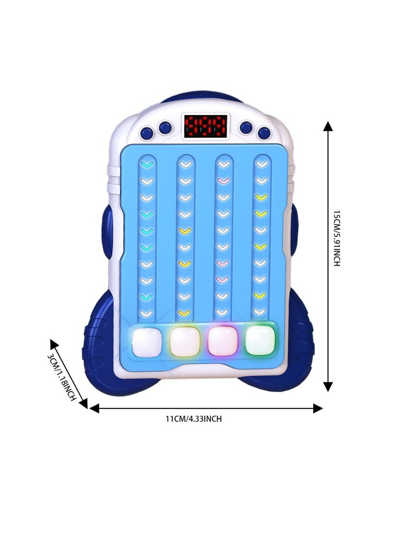 Interactive Musical Toy for Kids, Fun Pop It Fidget Game with Luminous Notes