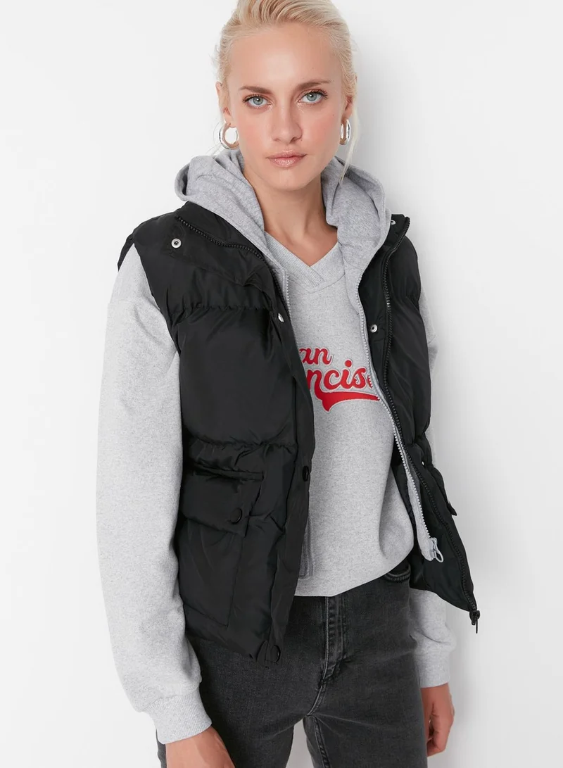 trendyol Pocket Detail Vest Coat
