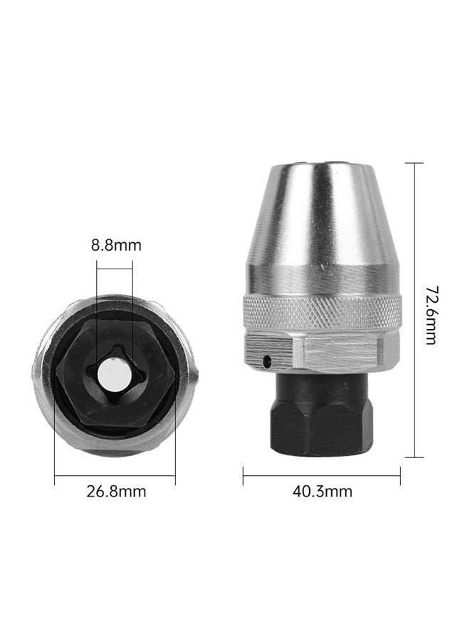 Generic Damaged Bolt and Stud Extractor Tool,Grips and Removes Studs - Ideal for Broken, Rounded Off, Painted Over, and Rusted Tight Bolts  - Image 2