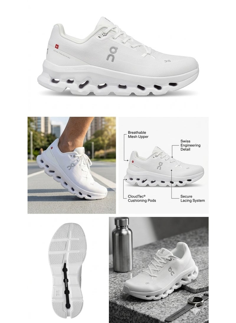 اون راننج On Running Cloudtilt White Unisex Sneakers - Image 3