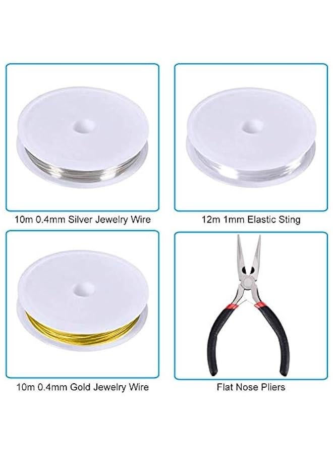 FYLX Jewelry Making Kit for Beginners  lete Set with Tools Pliers Findings Beading Wires - Image 3