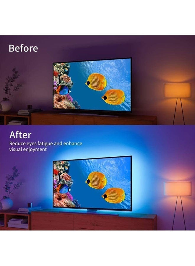 شريط إضاءة LED، شريط إضاءة LED فائق السطوع 5 فولت، يعمل بمنفذ USB، مرن، مناسب لإضاءة الخزائن في غرف النوم والمطابخ. - Image 2