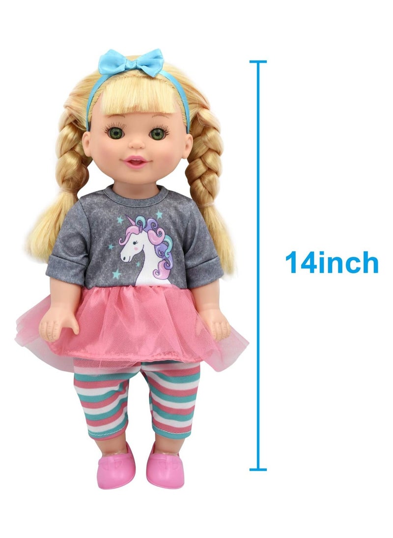 Baby Maziuna Tea Party Doll Set For Kids With 2 Dolls  - Image 3