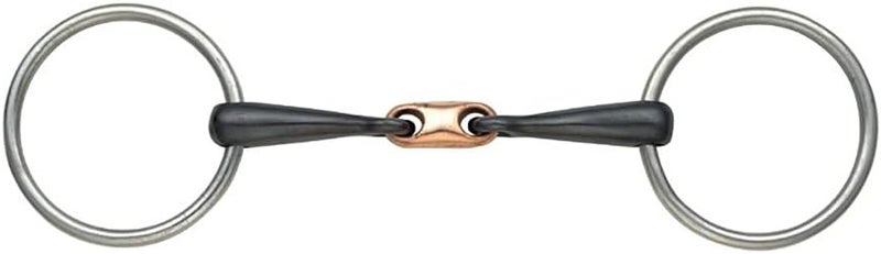 Equestrian Copper Lozenge Sweet Iron Snaffle Bit