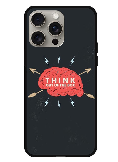 Protective Case Anti Scratch Shock Proof Bumper Cover For iPhone 15 Pro Think out of the box (2)