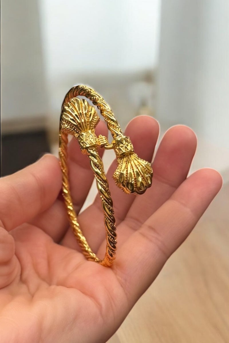 GOLDMAX 21k Gold Plated Bangle For Women - Image 3