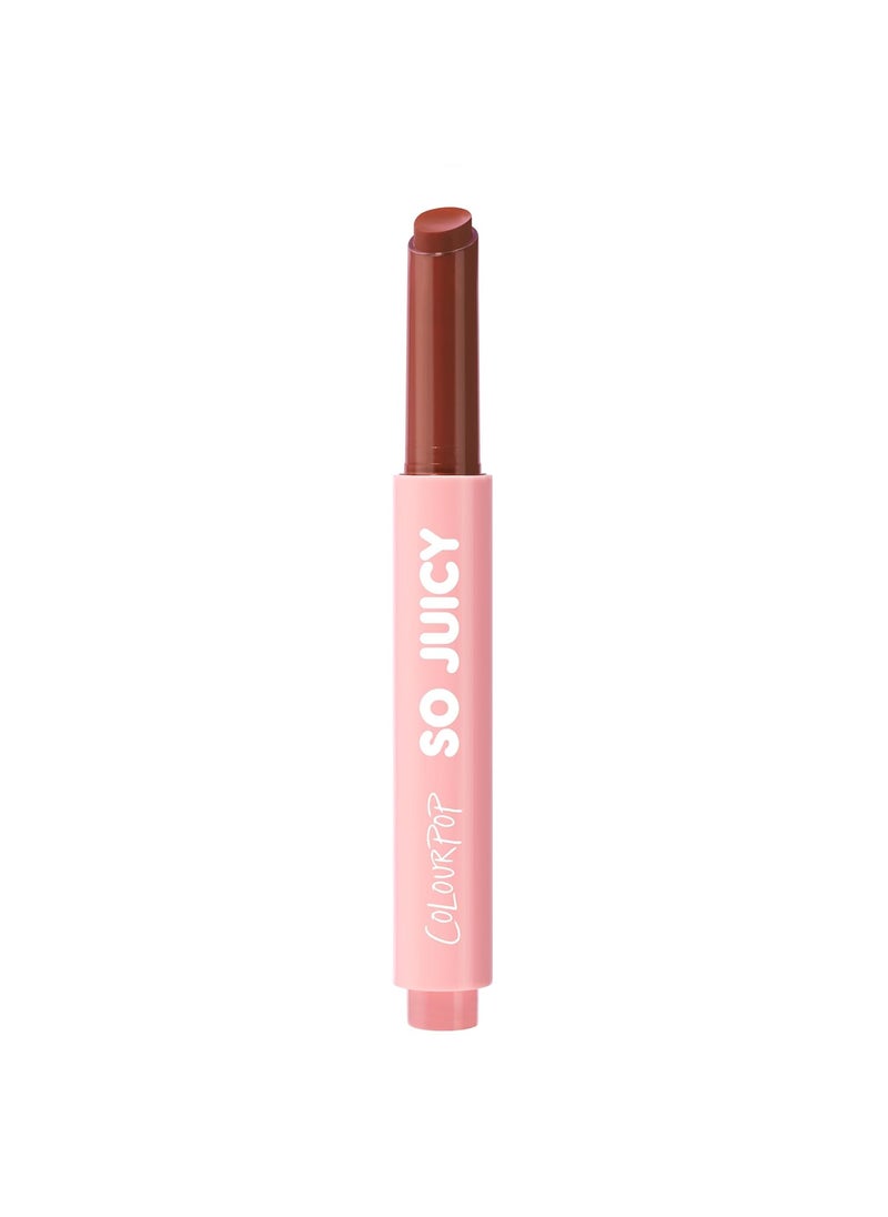 COLOURPOP ColourPop So Juicy Plumping Lip Gloss Balm - Hydrating Lip Gloss & Balm Hybrid with Peptides - Non-Sticky Formula - Visibly Plumps Lips & Delivers Buildable Color - PSL (0.07 oz) 