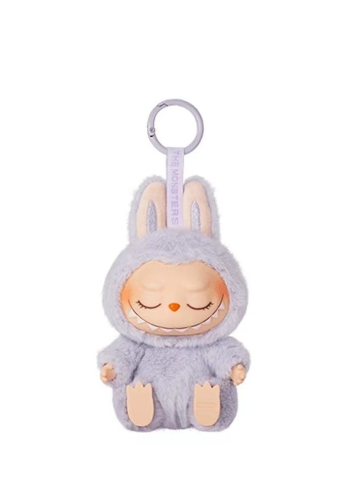 LABUBU - LABUBU Doll Second generation sitting Smile with 1 pieces of doll clothes - Image 1