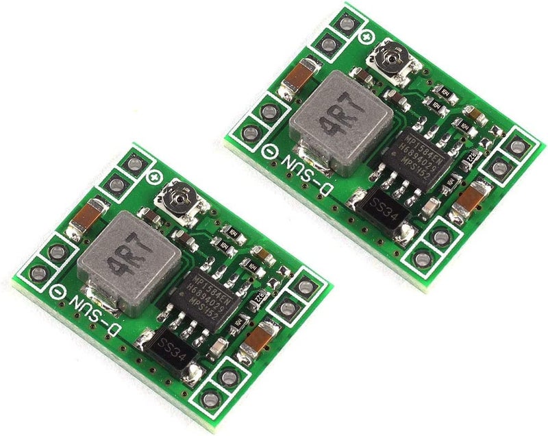 DZS Elec محول دز إليك 2 قطعة MP1584EN ميني 3A DC-DC خافض الجهد 4.5V-28V إلى 0.8V-20V منظم جهد قابل للتعديل 24V/12V/9V إلى 12V/5V/3.3V وحدة طاقة خافضة - Image 5