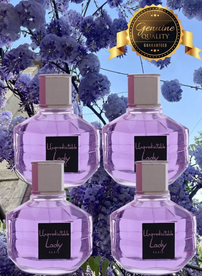 جلين بيري 4 قطع عطر أنبريدكتبال ليدي 100مل - Image 1