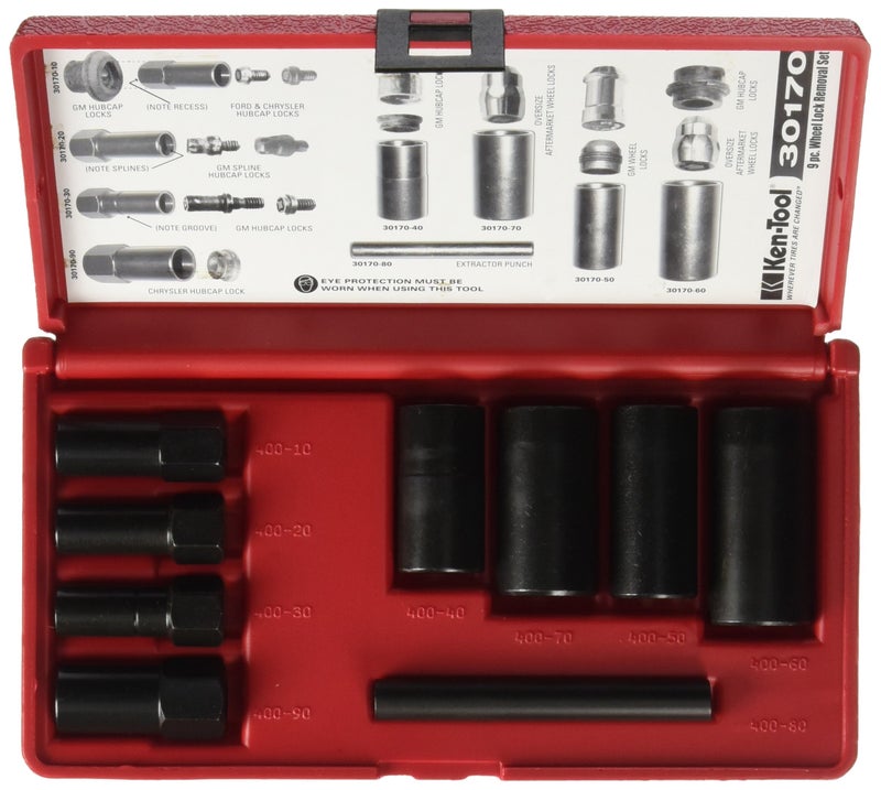Ken-Tool (30170 Wheel Lock Removal Kit, One Size - Image 4