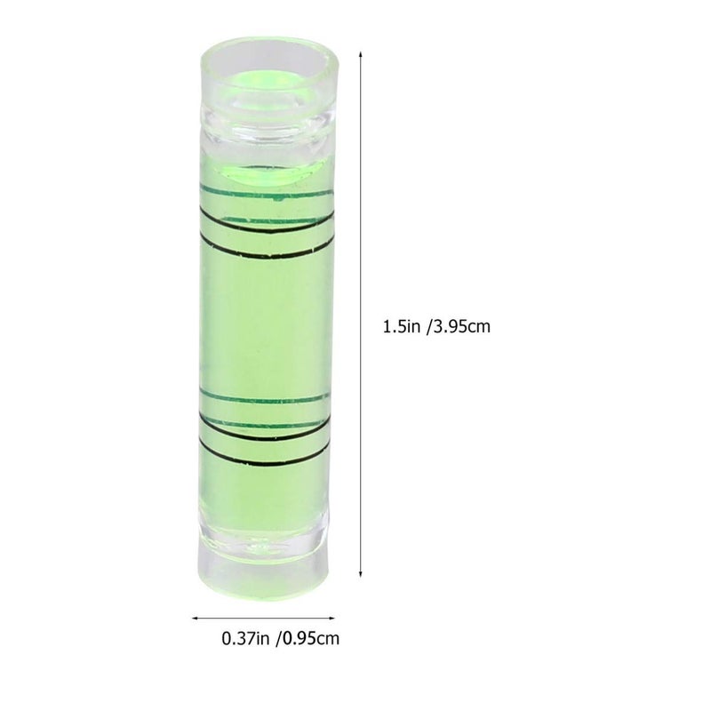 150 Pcs Mini Horizontal Ruler Spirit Level High Precision Bubble Level Light Green For Woodworking Projects Home Use Leveling Tasks - Image 3