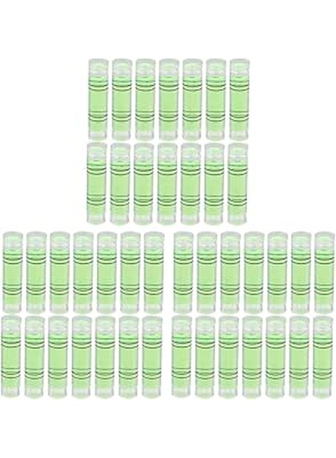 150 Pcs Mini Horizontal Ruler Spirit Level High Precision Bubble Level Light Green For Woodworking Projects Home Use Leveling Tasks - Image 1