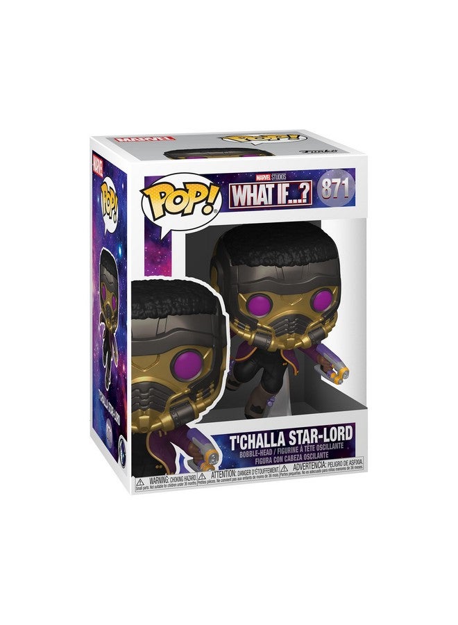 Funko Pop! Marvel: What If? - T'Challa Star-Lord - Image 1
