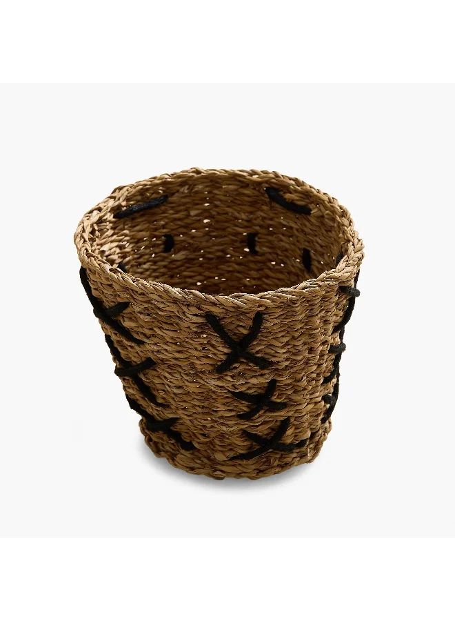Home Box Naturaloom Sea Grass Conical Planter - 25x25x20 cm