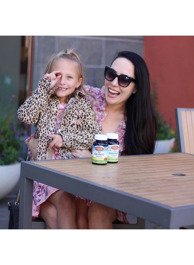 Carlson - Kid's Black Elderberry Gummies. with Vitamin C & Zinc, Immune Support, 60 Gummies - Image 3