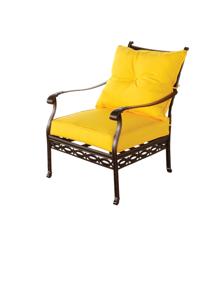 Schondor Furniture Philadelphia Sofa Set | 5 Seaters |Outdoor Furniture | Outdoor Dining Set | Tables & Chairs | Made in Aluminum Cast | Patio | Garden | Backyards | Perfect for Any Outdoor Space  - Image 4