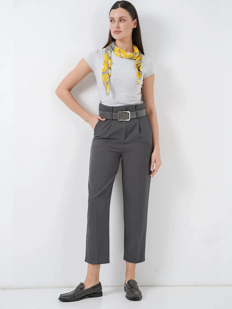 بيغ دارت BDART Ankle Length Straight Pants with Bow
