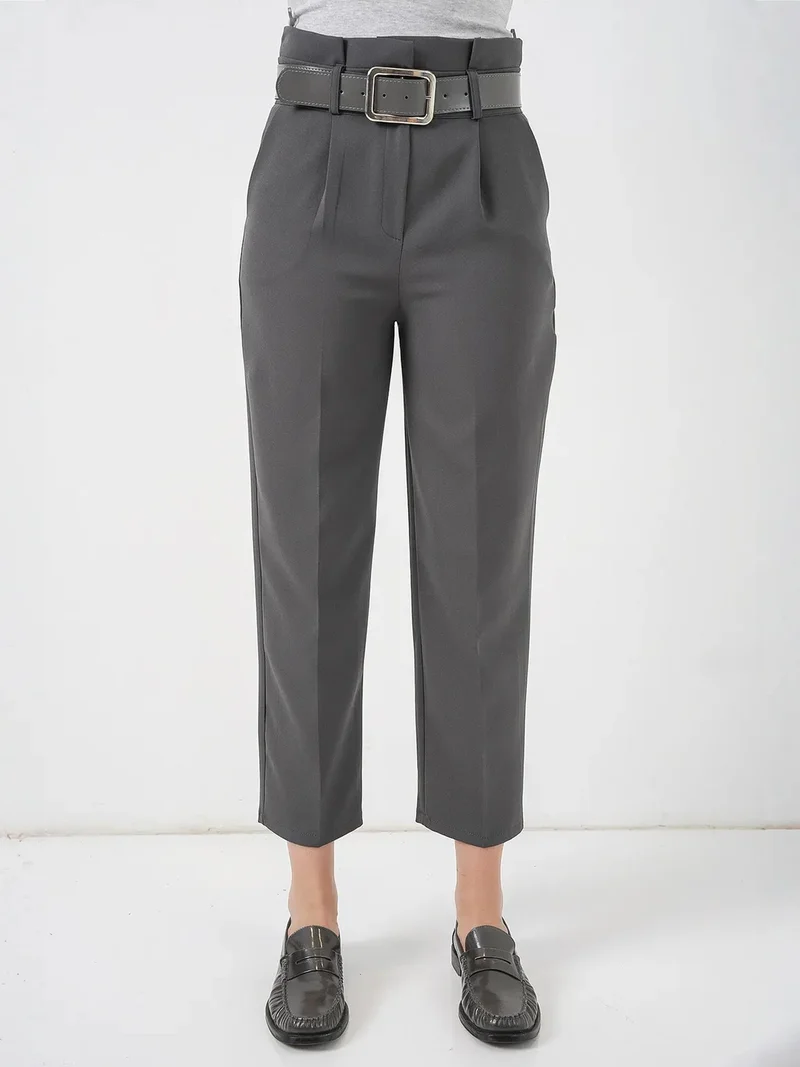 بيغ دارت BDART Ankle Length Straight Pants with Bow